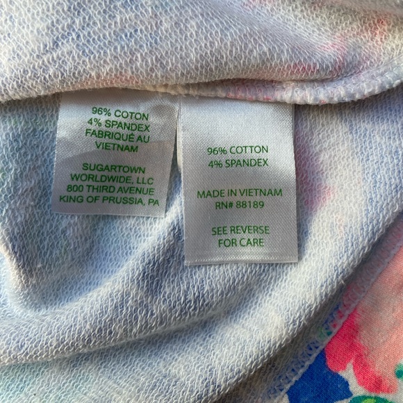 Lilly Pulitzer Captain Popover Jet Stream Size Small EUC UPF 50+ - Picture 6 of 10